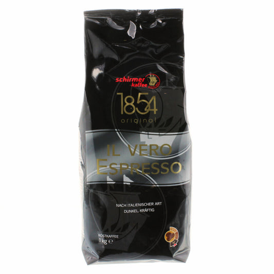 Schirmer Kaffee il vero Espresso, whole beans, coffee beans, 1000g