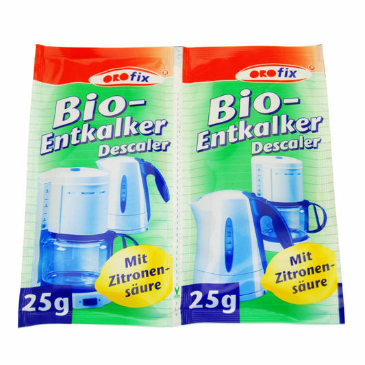 GRATIS Entkalker Pulver f. Wasserkocher u. Kaffeemaschinen, 2 x 25g