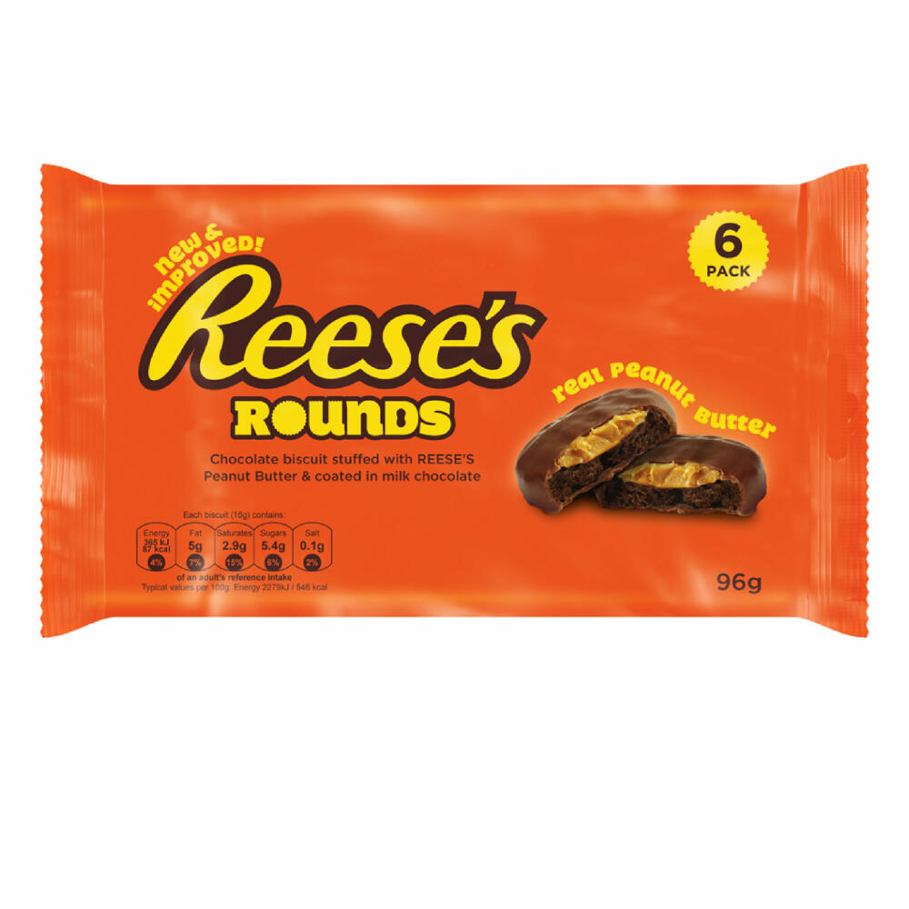 Cookie Set Hersheys Cookies n Creme Rounds, Reeses Rounds, Kekse, Cookies, Schokokekse, 2 x 96 g