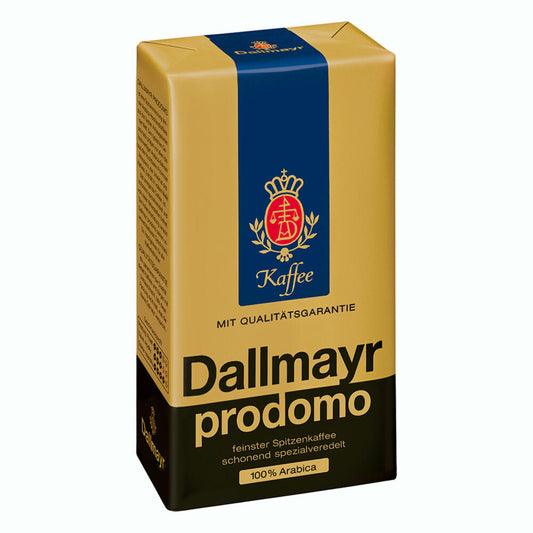 Dallmayr Prodomo, Ground Coffee, Filter Coffee, Roasted Coffee, 100% Arabica, 250 g