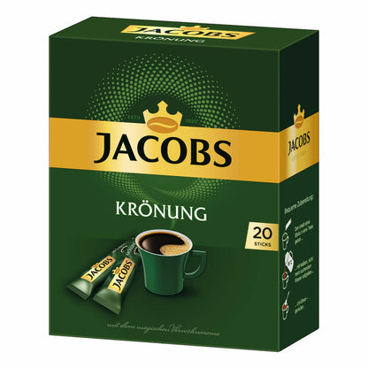 Jacobs Krönung, Instant Kaffee, Getränkepulver zum Aufgießen, 160 Portionen à 1.8 g