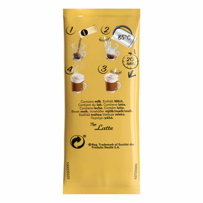 Nescafé Gold Typ Latte, Löslicher Bohnenkaffee, Instantkaffee, Instant Kaffee, 3 x 8 Portionen