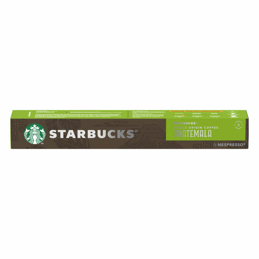 Starbucks Single-Origin Guatemala Kaffee, Blonde Roast, für Nespresso, 10 Kaffeekapseln, 52 g