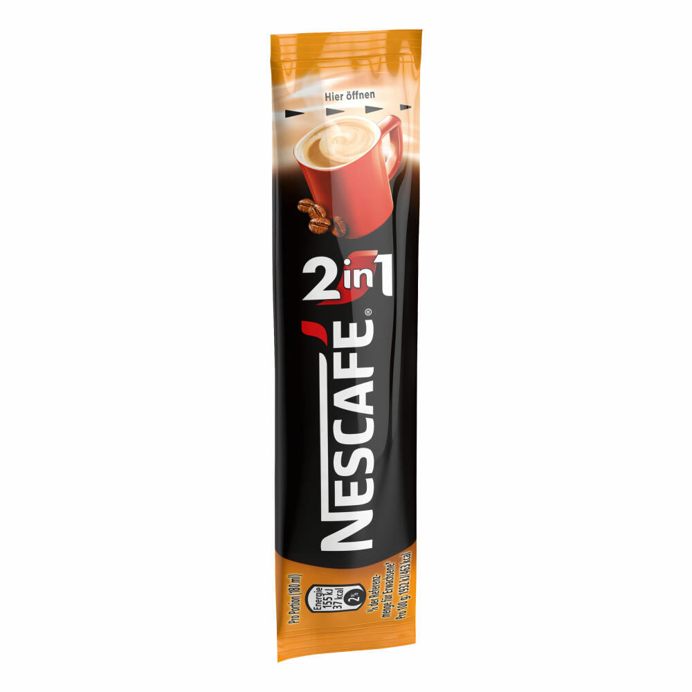 Nescafé 2in1 Stix, 3er Set, Kaffee mit Creamer / Kaffeeweißer, Instant Milchkaffee