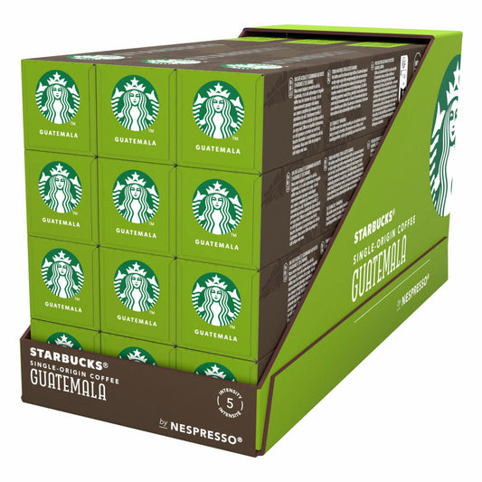 Starbucks Single-Origin Guatemala Kaffee 12er Set, Blonde Roast, für Nespresso, 12 x 10 Kaffeekapseln