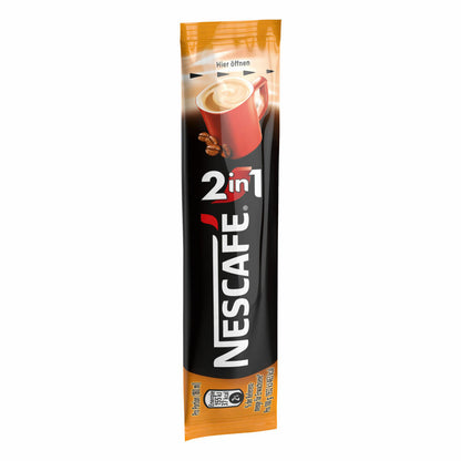 Nescafé 2in1 Stix, 2er Set, Kaffee mit Creamer / Kaffeeweißer, Instant Milchkaffee