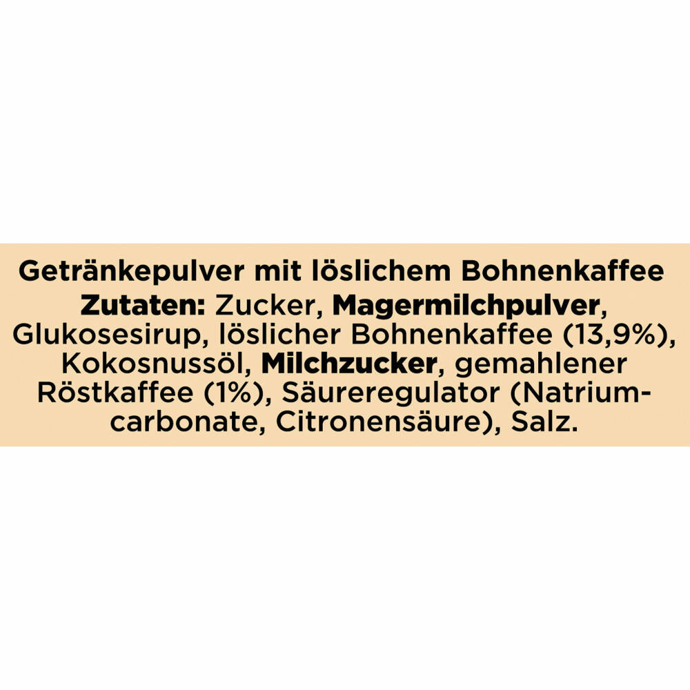 Nescafé Gold Typ Cappuccino Cremig Zart, Löslicher Bohnenkaffee, Instantkaffee, Kaffee, 5 x 10 Portionen