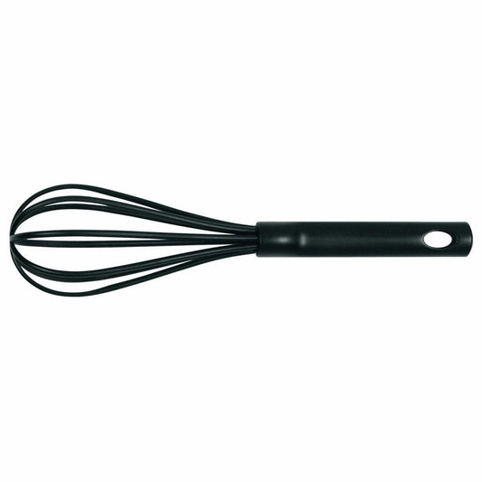 Brabantia Küchenhelfer Basic, Schaumschläger, Schneebesen, Rührbesen, Groß, Schwarz, 365140