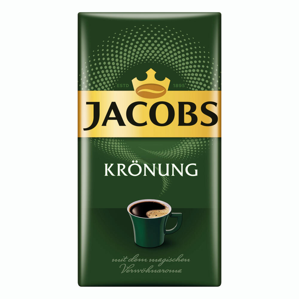 Jacobs Krönung Classic Ground, ground roasted coffee, filter coffee, coffee, 500 g