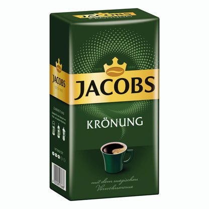 Jacobs Krönung Klassisch Gemahlen, gemahlener Röstkaffee, Filterkaffee, Kaffee, 500 g