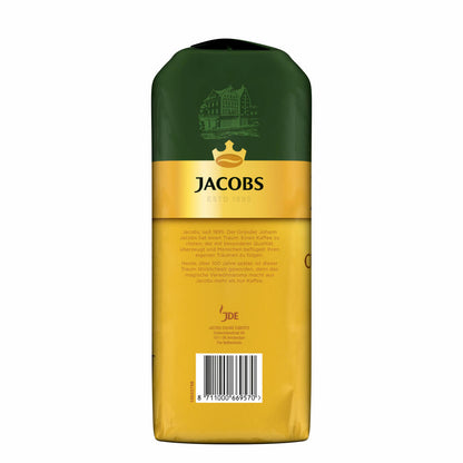 Jacobs Crema Italiano Expertenröstung, Bohnenkaffee, ganze Bohnen, Röstkaffee, Kaffeebohnen, 1000 g