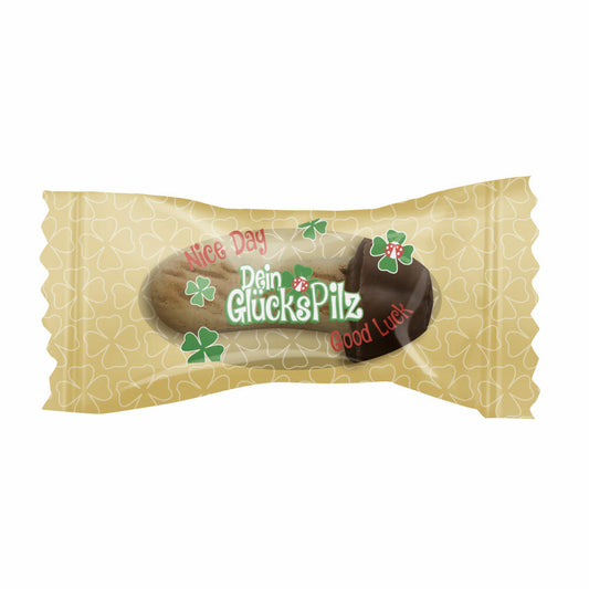 Hellma Glückspilze, biscuits with milk chocolate, cookies, 150 pieces