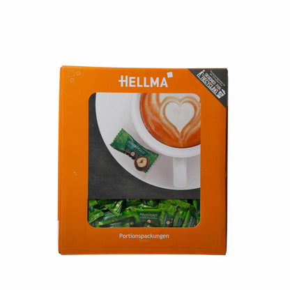 HELLMA Hazelnut in Milk Chocolate, Coffee Biscuits, Chocolate Nut, 380 Pieces