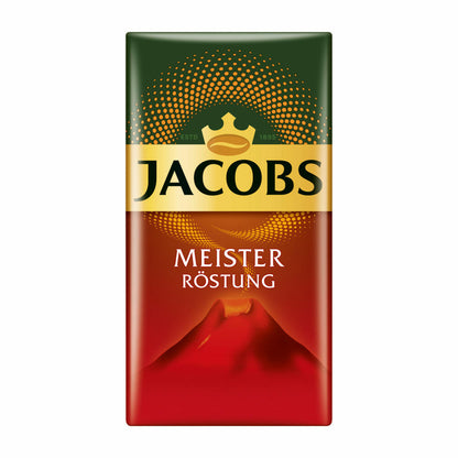 Jacobs Meisterröstung, 10er Set, Kräftiges Aroma, Filterkaffee, Kaffee, für Kaffeemaschine, 10 x 500g