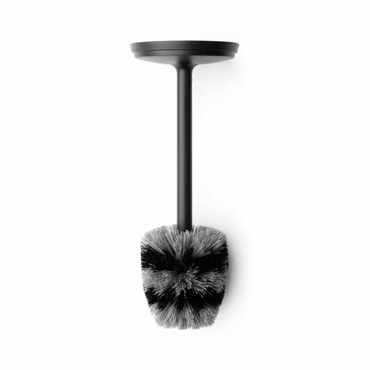 Brabantia Replacement Brush for WC Brush Profile, Toilet Brush Replacement, Plastic, Black, 370021