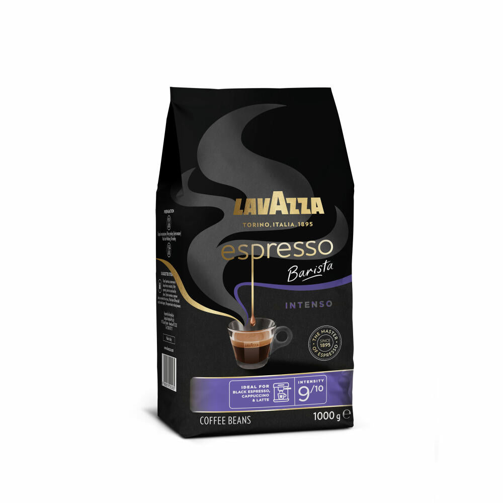 Lavazza Kaffee Espresso Barista Intenso, ganze Bohnen, Bohnenkaffee, Set, 2 x 1000 g