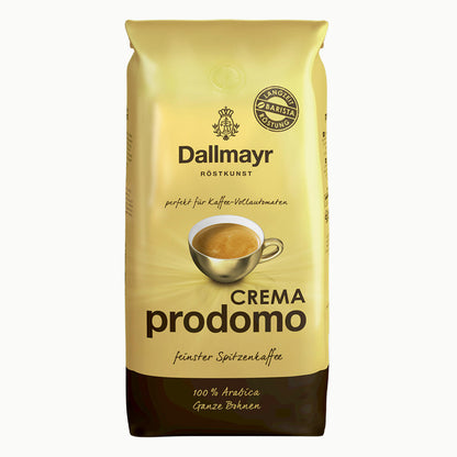 Dallmayr Crema Prodomo, Bohnenkaffee, Röstkaffee, Kaffee, ganze Bohnen, Kaffeebohnen, 3 x 1000 g