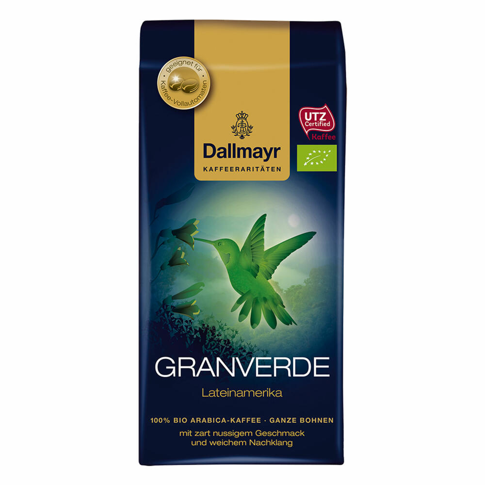 Dallmayr Granverde Latin America, coffee rarities, bean coffee, roasted coffee, whole beans, coffee beans, 250 g