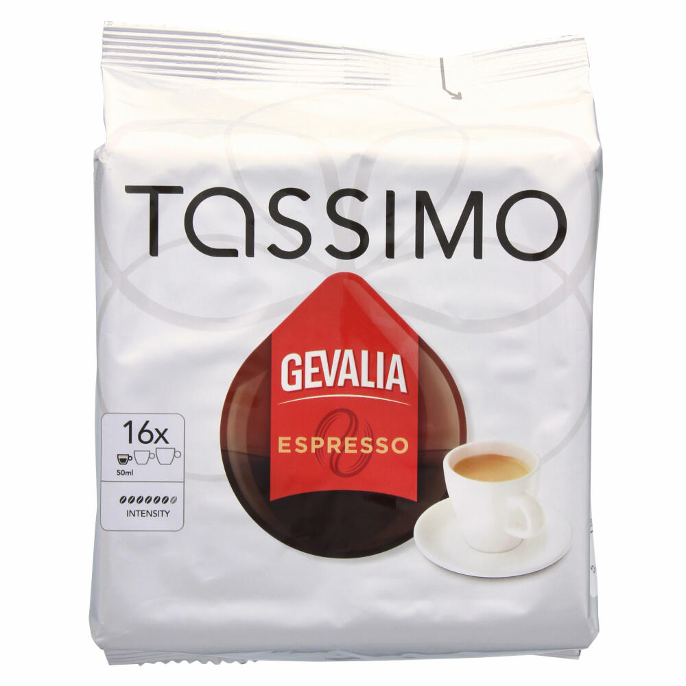 Tassimo Espresso Wake-Up Set: Jacobs, Gevalia, L´Or, Coffee, Coffee Capsule, Pack of 3, 3 x 16 T-Discs