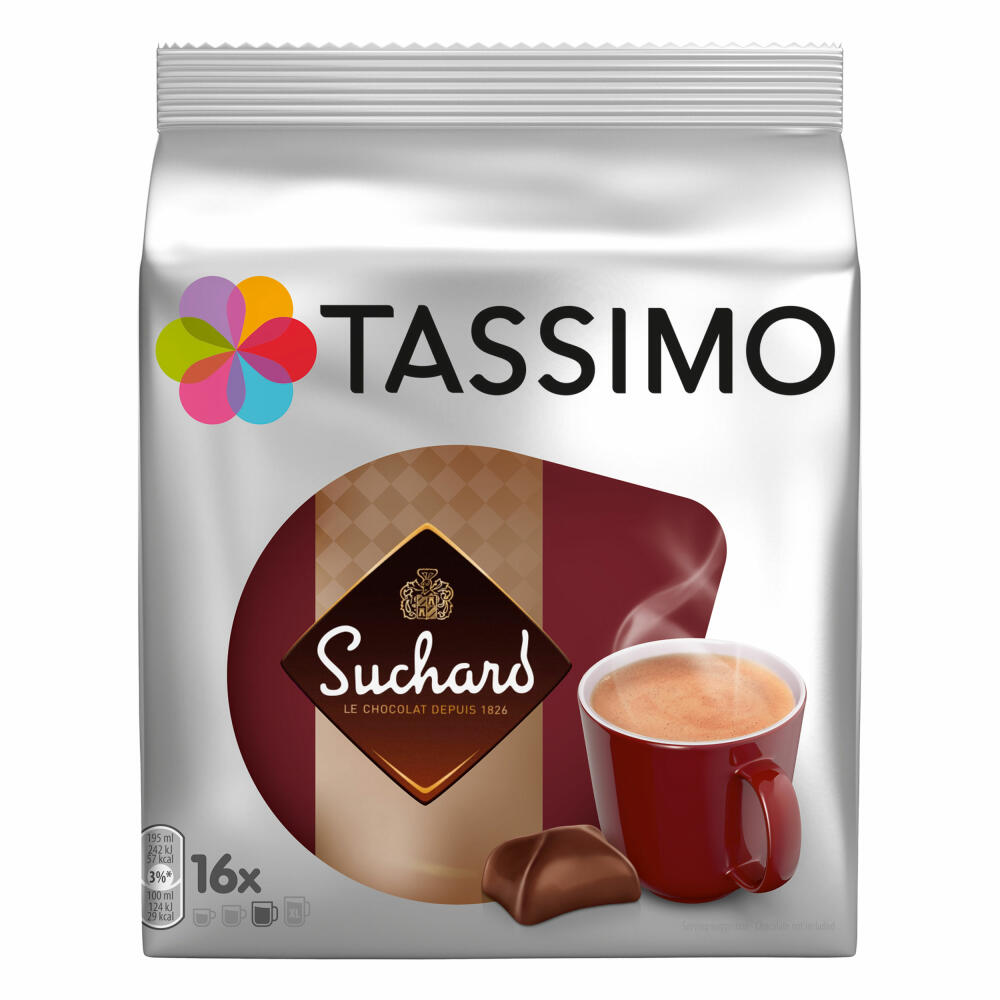 Tassimo Suchard Kakao-Spezialität, Schokolade, Kapsel, 6 x 16 T-Discs