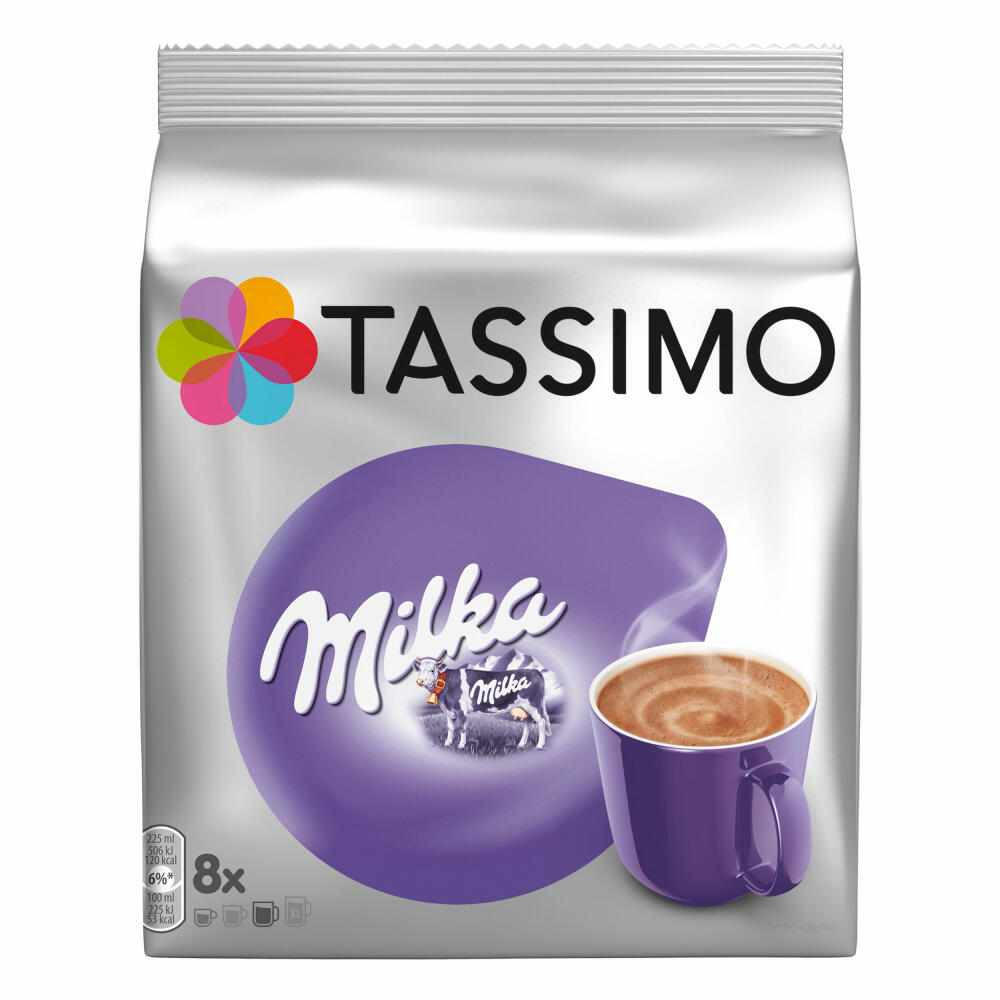 Tassimo Milka Kakao-Spezialität Becherportionen 3er Pack, Schokolade, Kapsel, 24 T-Discs / Portionen