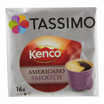 Tassimo Kenco Americano Smooth, 3er Pack, Kaffee, Kaffeekapsel, Gemahlener Ršstkaffee, 48 T-Discs