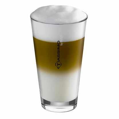 Tassimo Latte Macchiato Baileys Geschenkset mit Glas, 5-tlg, Kaffee mit Sahneliköraroma, Kaffeekapsel, T-Disc, Milchkaffee