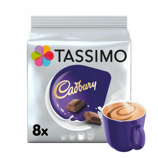 Tassimo Cadbury Kakaospezialität, Kakao, Schokolade, Kapsel, 8 T-Discs / Portionen