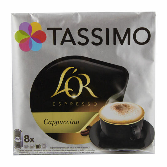 Tassimo LOr Espresso Cappuccino, Kaffee, Kaffeekapsel, T-Disc, Milchkaffee, 40 Portionen