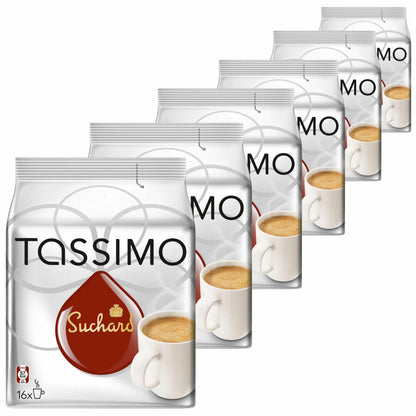 Tassimo Suchard Kakao-Spezialität, Schokolade, Kapsel, 6 x 16 T-Discs