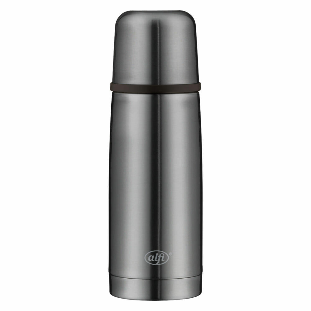 Alfi insulated bottle Isotherm Perfect automatic, insulated bottle, thermos flask, bottle, stainless steel, grey, 350 ml, 5737.234.035