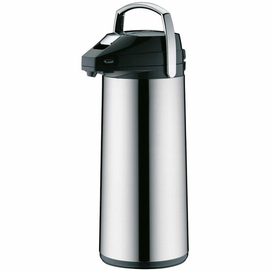 Alfi insulated jug, insulated drinks dispenser, jug, pump jug, polished stainless steel, 3 liters, 987000300