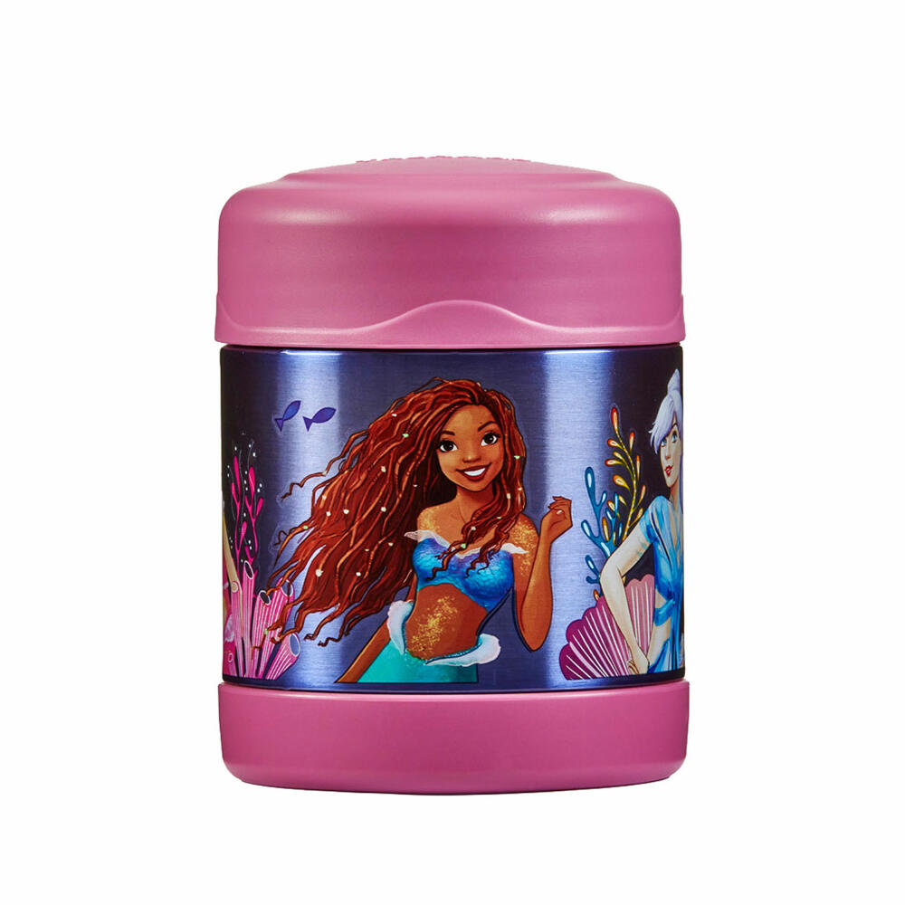 THERMOS kids Isolier-Speisegefäß FUNTAINER FOOD JAR DISNEY Mermaid, Speisebehälter, Thermobehälter, Edelstahl, 300 ml, 4114415030