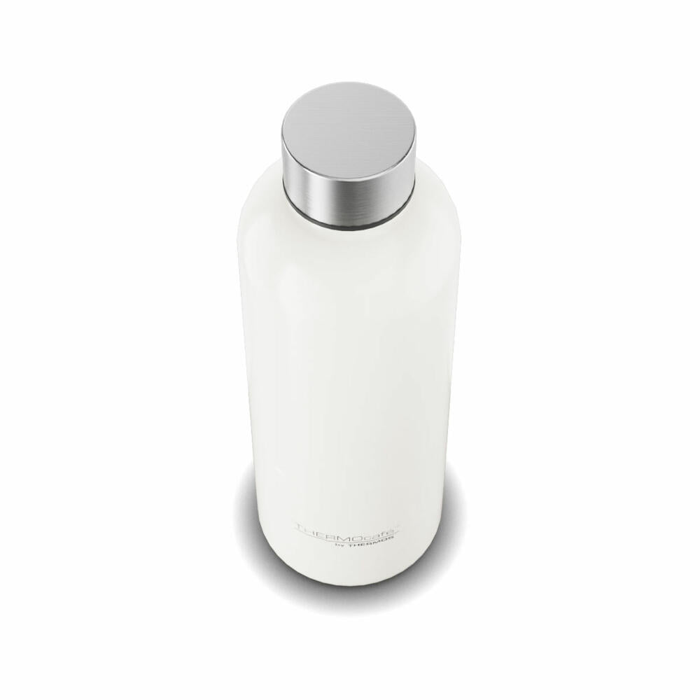 THERMOS Isolier-Trinkflasche TC DAILY BOTTLE, Thermosflasche, Isoflasche, Flasche, Edelstahl, White Mat, 500 ml, 4200211050