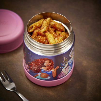 THERMOS kids Isolier-Speisegefäß FUNTAINER FOOD JAR DISNEY Mermaid, Speisebehälter, Thermobehälter, Edelstahl, 300 ml, 4114415030