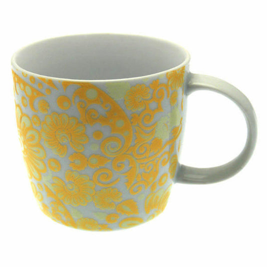 Coffee Mug Fantasy Flower, Coffee Mug, Tea Cup, Teacup, Yellow, 280 ml