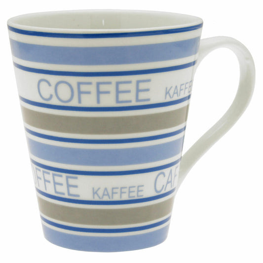 Jean Products Coffee Mug Cup Coffee Mug Tea Cup Porcelain Blue 300 ml