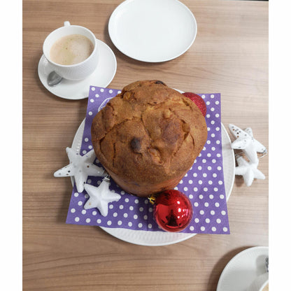 Bauli il Panettone Classico, mit Früchten und Rosinen, italienischer Hefekuchen für Weihnachten, 500 g