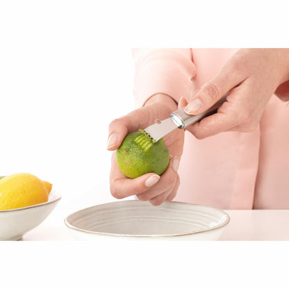 Brabantia Lemon Grater Profile, Cooking Utensil, Kitchen Aid, Steel, Matt Steel, 15.5 cm, 250347