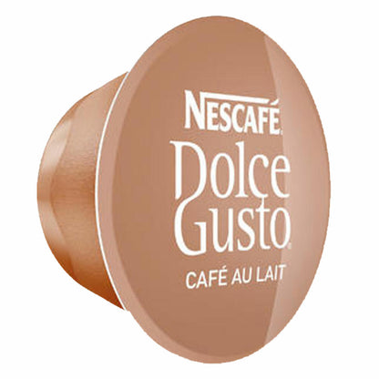 80 x Nescafé Dolce Gusto Café au lait, coffee, latte, coffee capsule, bulk pack, value pack, 80 capsules