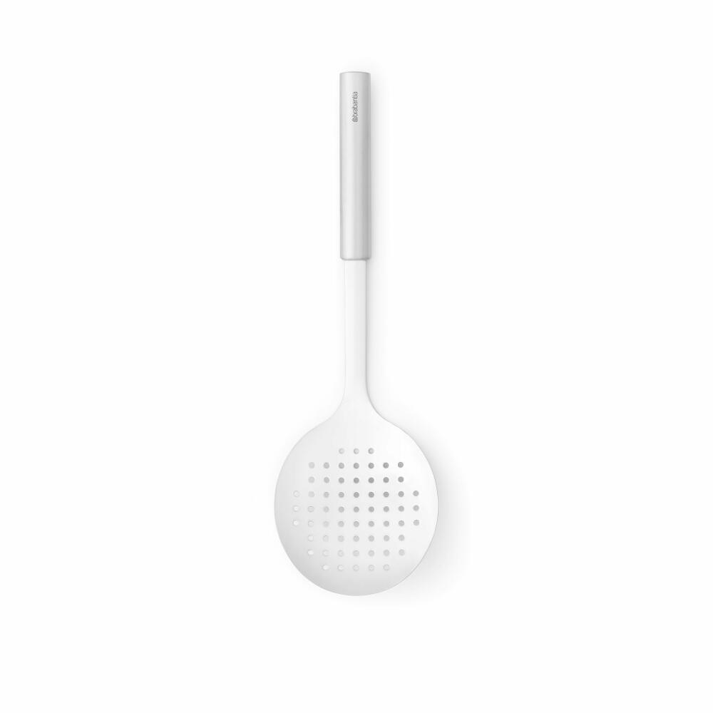 Brabantia Skimmer Profile, Cooking Utensil, Kitchen Aid, Steel, Matt Steel, 32.8 cm, 250569