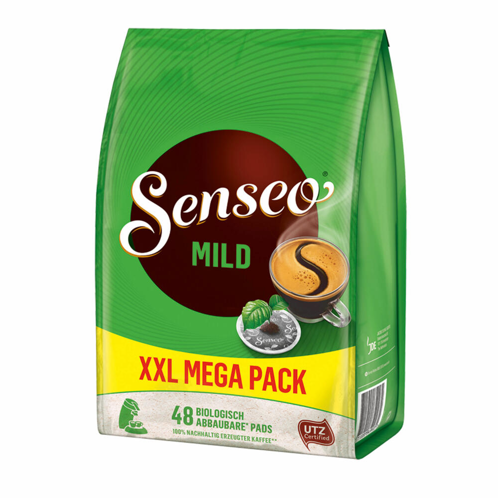 Senseo coffee pads Mild Roast, fine and velvety taste, coffee pads for coffee pad machines, 96 pads