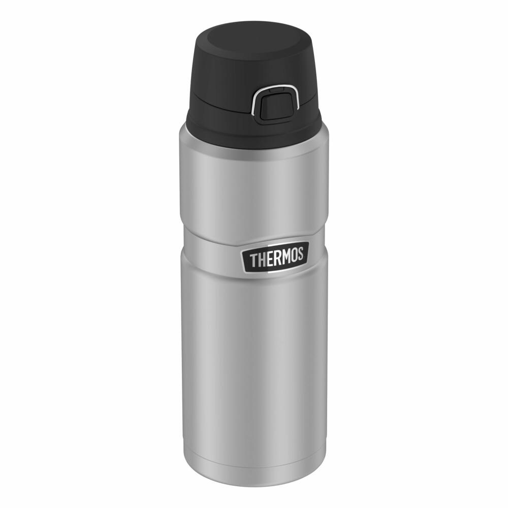 Thermos insulated bottle Stainless King, drinking bottle, stainless steel, Stainless Steel Matt, 700 ml, 4010205070