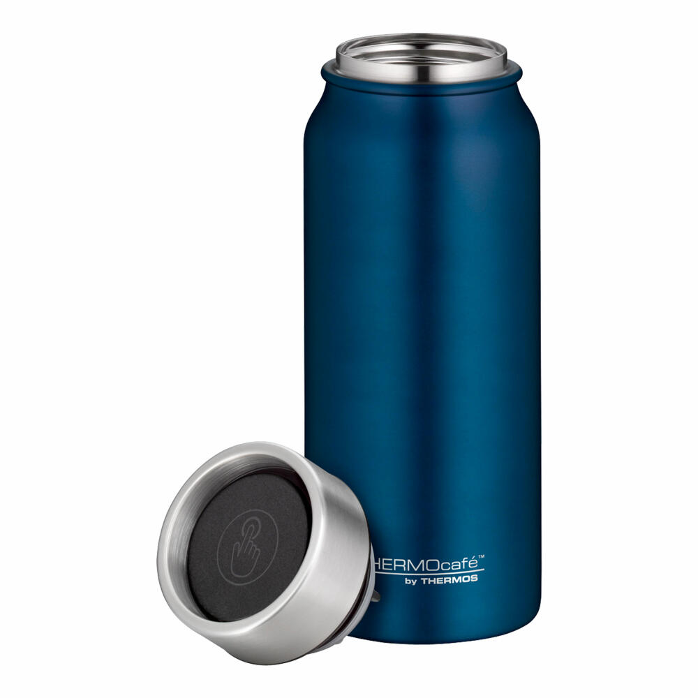 Thermos TC Drinking Mug, Thermobecher, Trinkbecher, Isobecher, Thermo Becher, Edelstahl, Saphire Blue, 500 ml, 4097.259.050