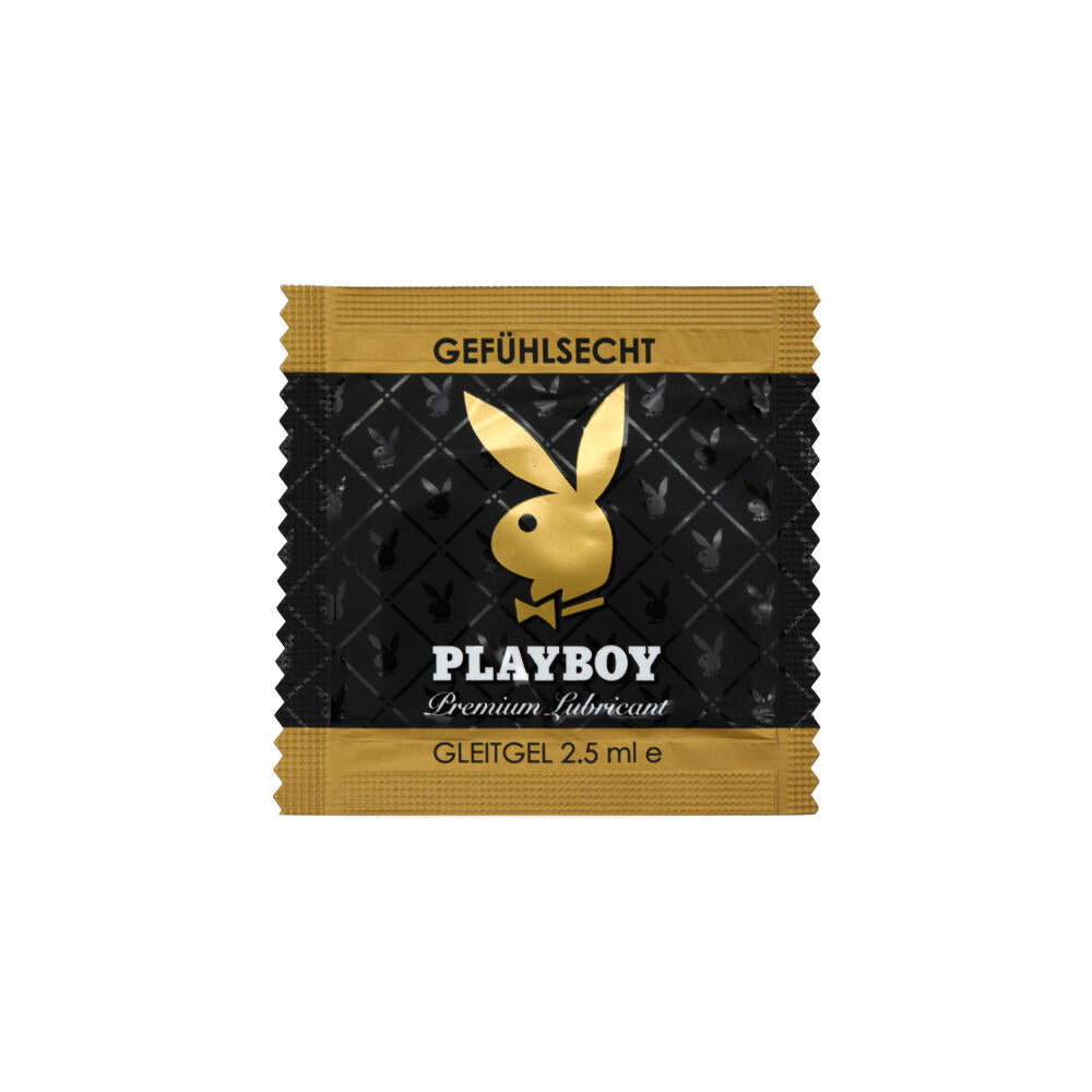 Playboy Condoms Condoms Real Feel, Contraceptive, Intensive, with Free Lubricant, 56 mm, 8 x 8 Pieces