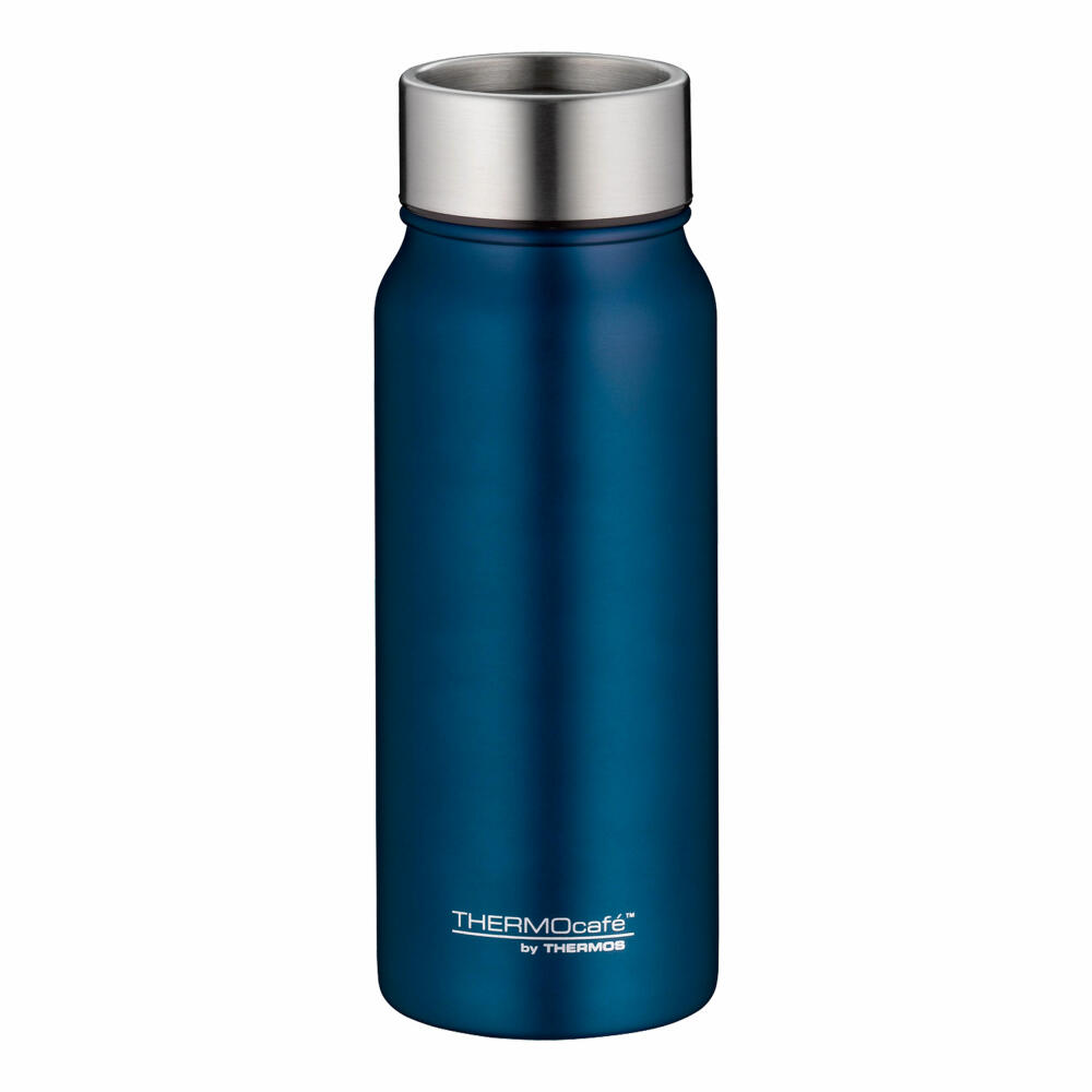 Thermos TC Drinking Mug, Thermobecher, Trinkbecher, Isobecher, Thermo Becher, Edelstahl, Saphire Blue, 500 ml, 4097.259.050