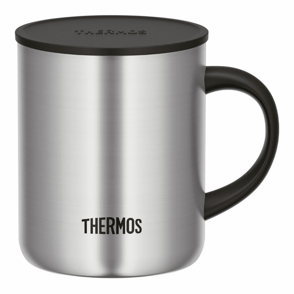 Thermos Isoliertrinkbecher Longlife Mug, Thermobecher, Kaffeebecher, Tasse, Edelstahl, Stainless Steel Matt, 350 ml,4071.205.035