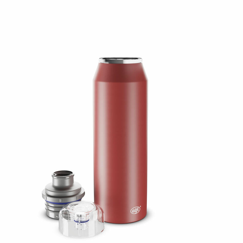 Alfi drinking bottle Endless Iso Bottle, insulated bottle, stainless steel, Mediterranean Red Matt, 0.5 L, 5669300050