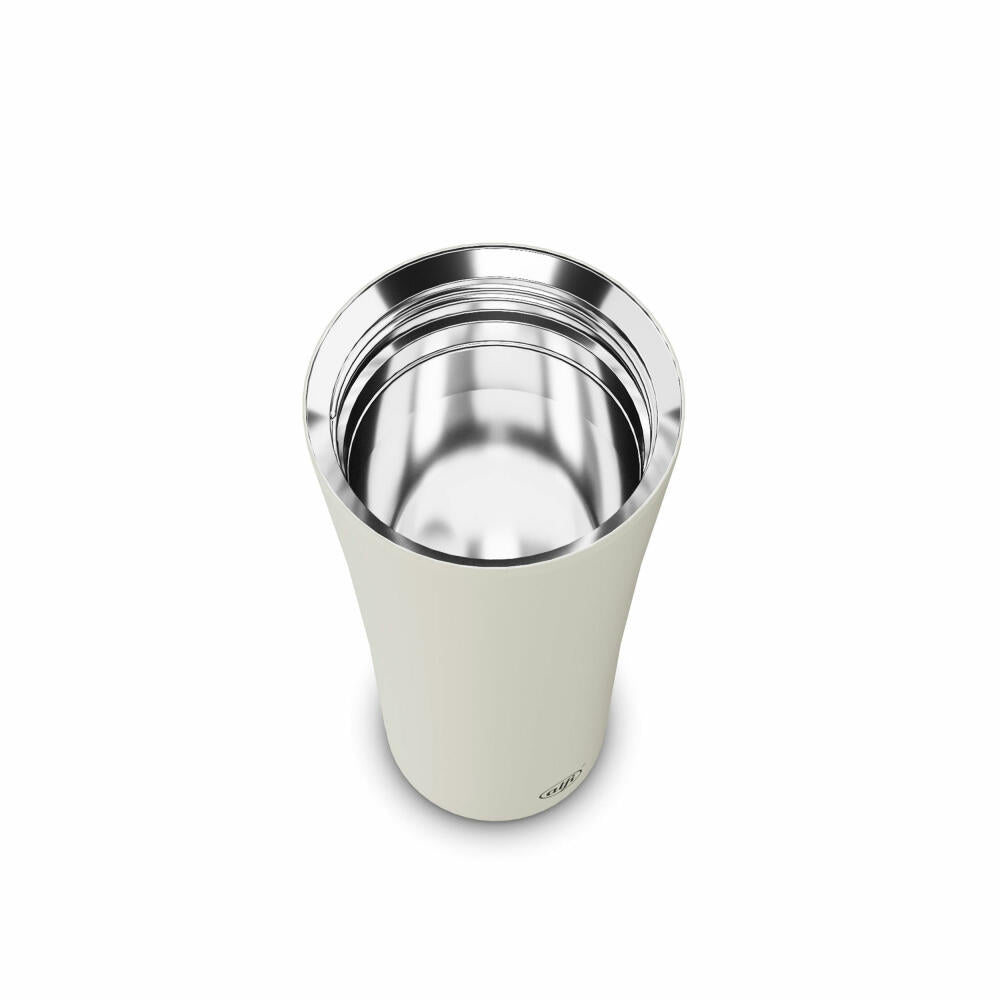 alfi Isolier-Trinkbecher BALANCE TEA MUG, Isobecher, Thermobecher, Thermo Becher, Edelstahl, Silver Lining Mat, 500 ml, 5510294050