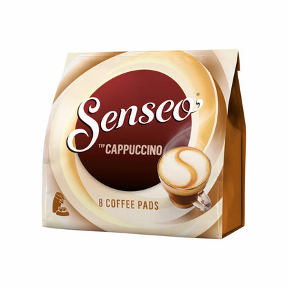 Senseo Kaffeepads Cappuccino - Cafe Latte Set, Milchkaffee, Milch Kaffee Pad, 2 Sorten